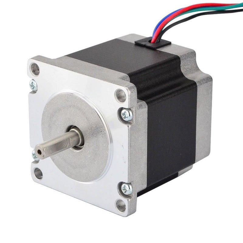 STEPPERONLINE Nema 23 CNC Stepper Motor 2.8A 175.6oz.in/1.24Nm CNC Stepping Motor DIY CNC Mill - Image 1